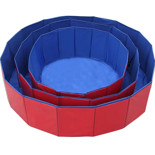 PVC Foldable Dog Pool & Pet Bathtub