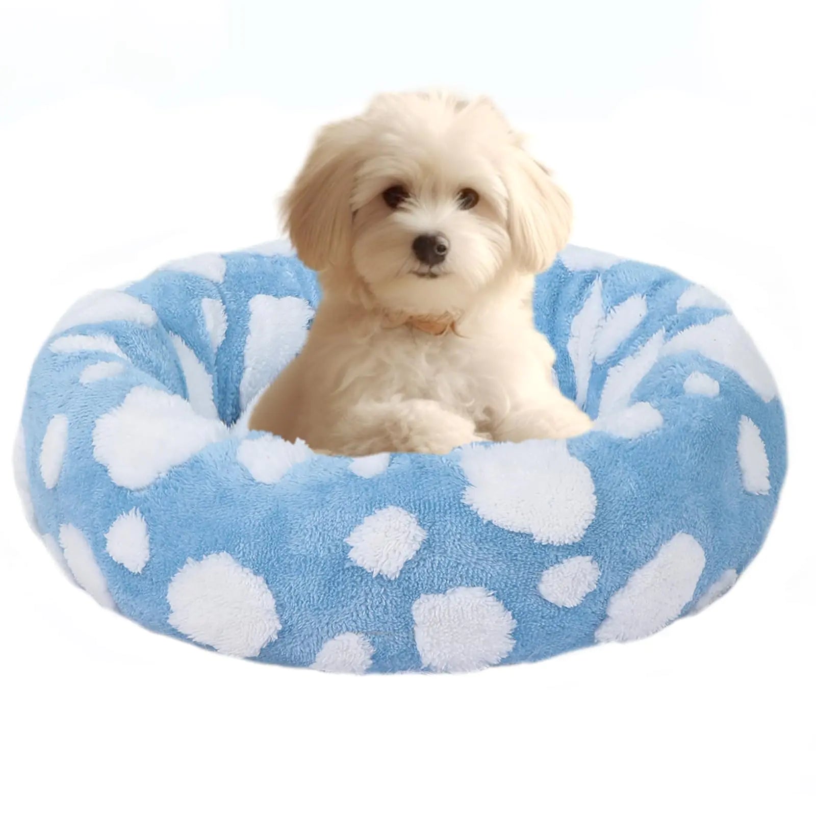 Cozy Donut Dog Bed