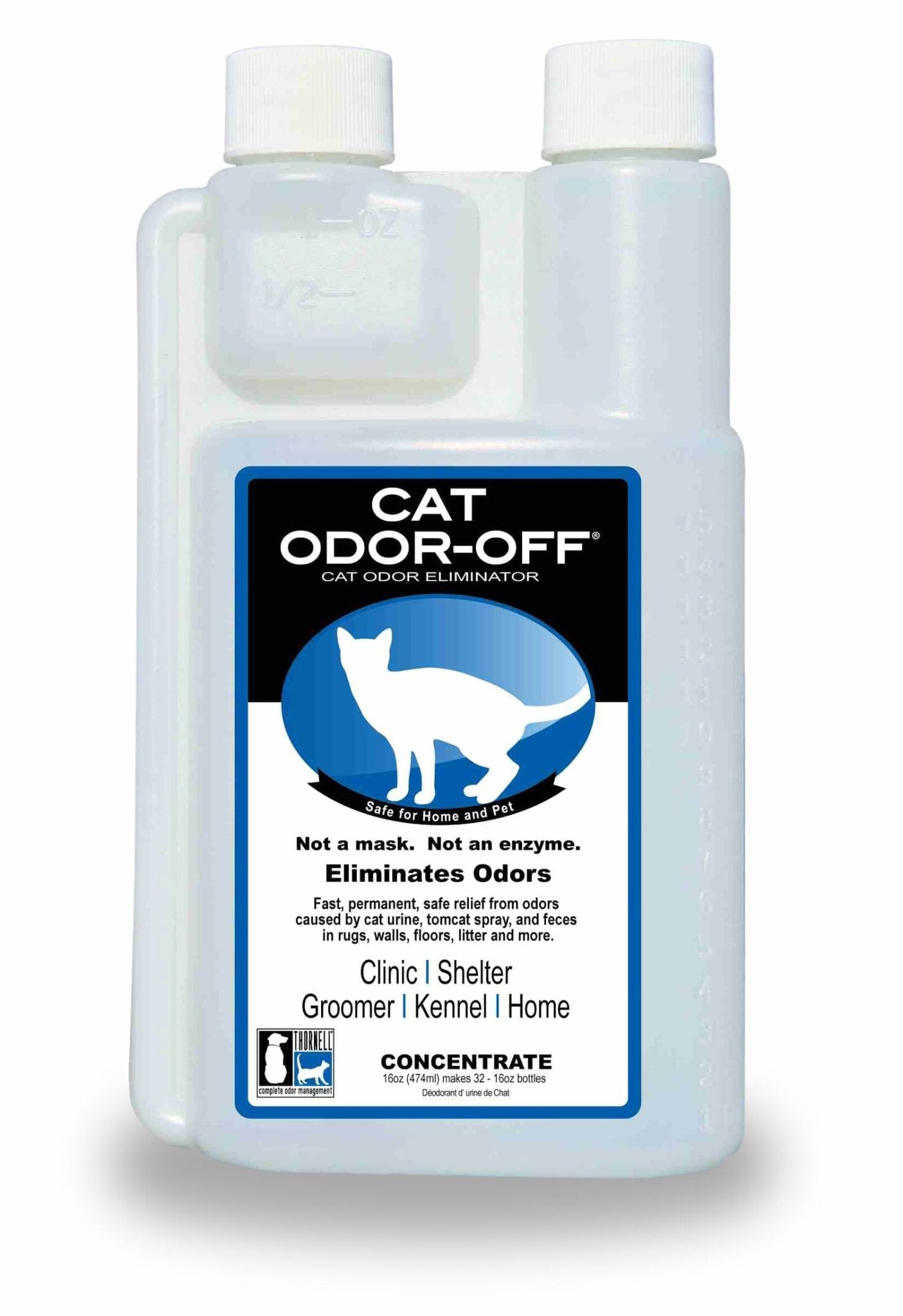 Cat Odor-Off  Concentrate  16 oz Bottle