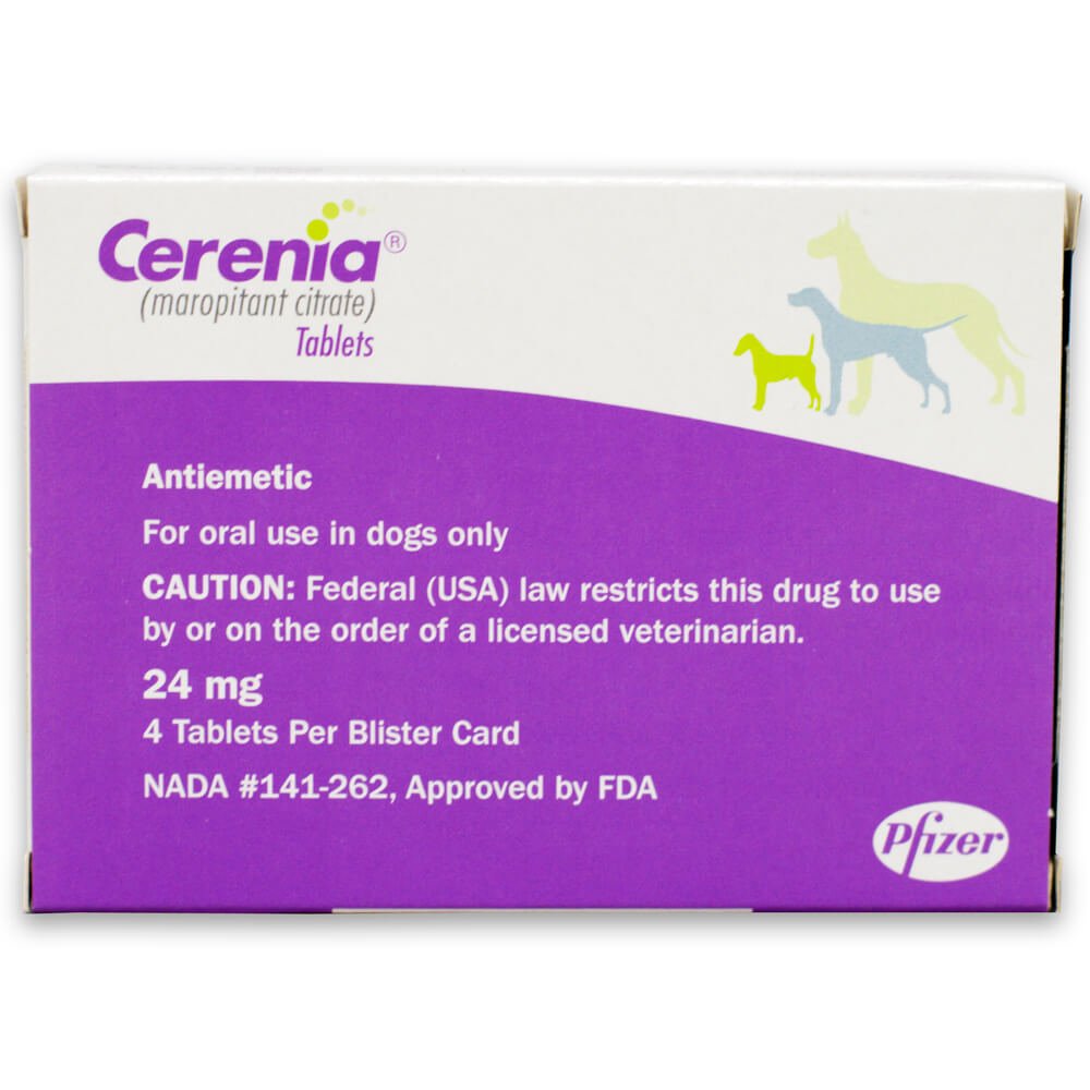 Cerenia Rx  24 mg x 4 ct
