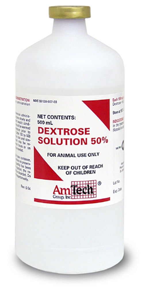 Dextrose 50% Injection  USP  500 mL