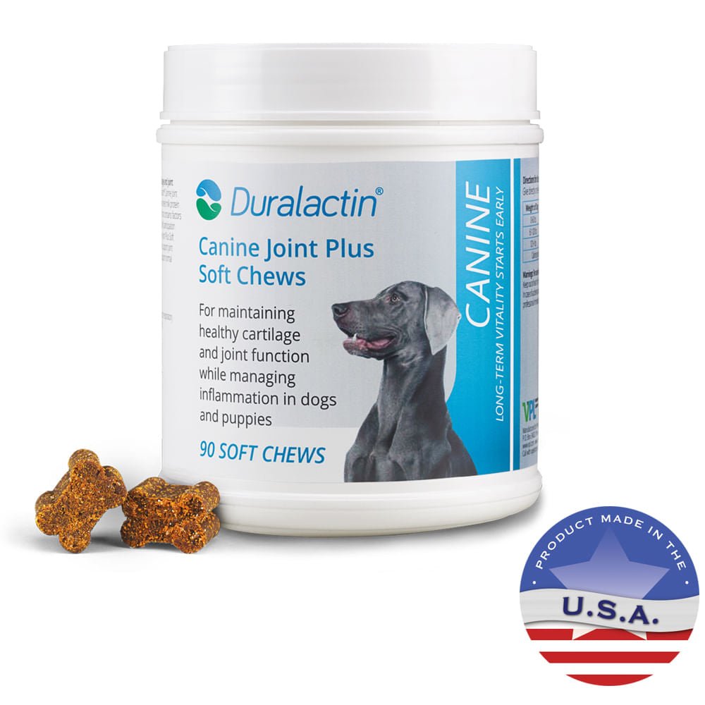 Duralactin Canine Joint Plus Soft Chews for Dogs  90 ct