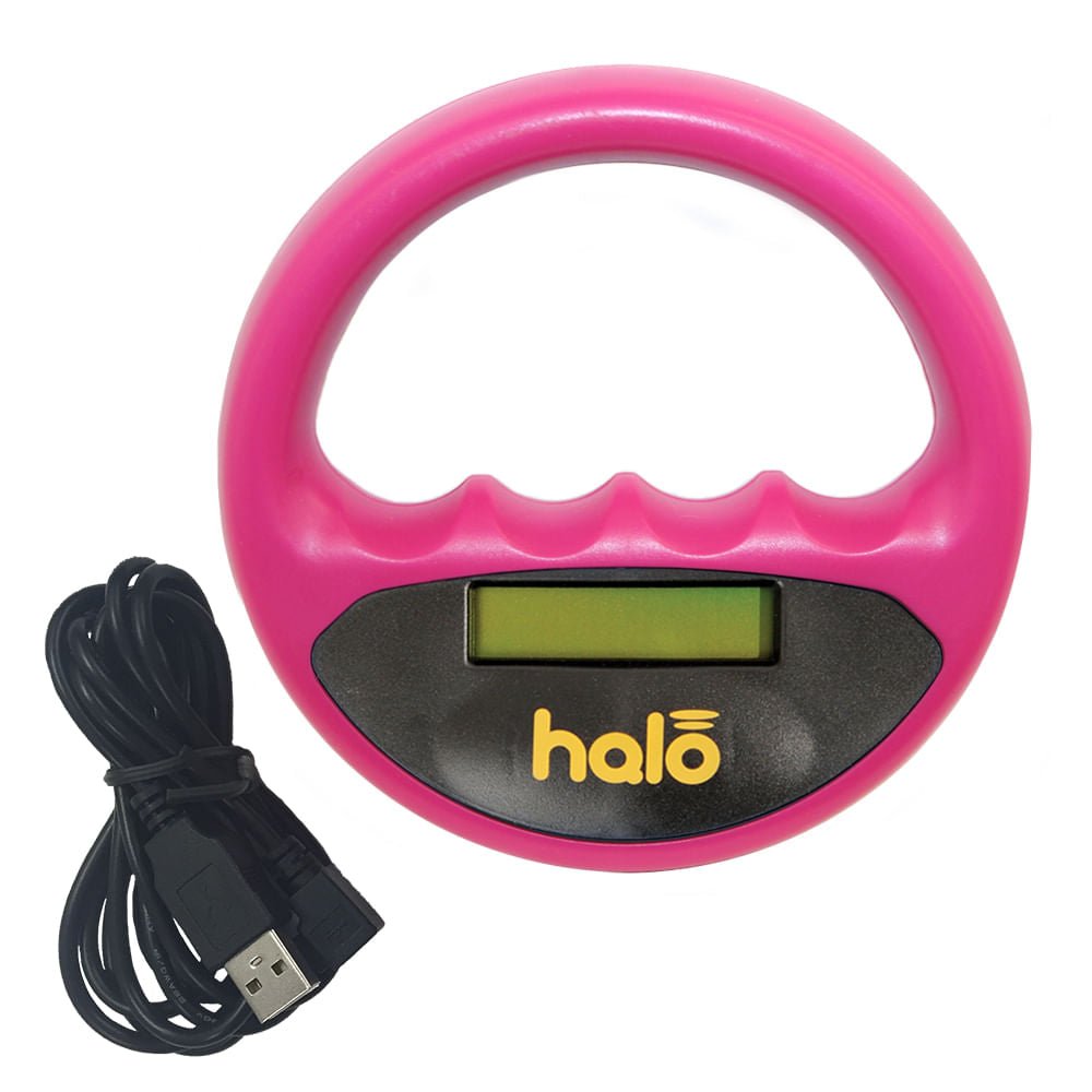Halo Pet Microchip Reader Scanner, Pink