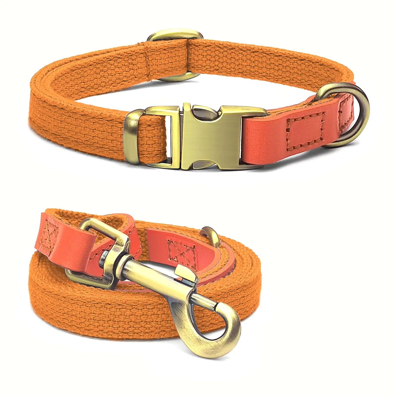 Adjustable Tactical Nylon Collar & Leash Set