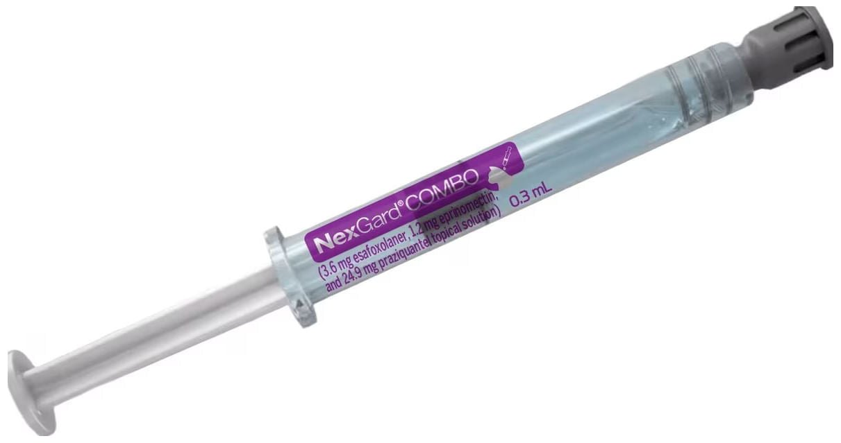 Rx Nexgard Combo Topical for Cats, 1.8-5.5lbs, 6pk