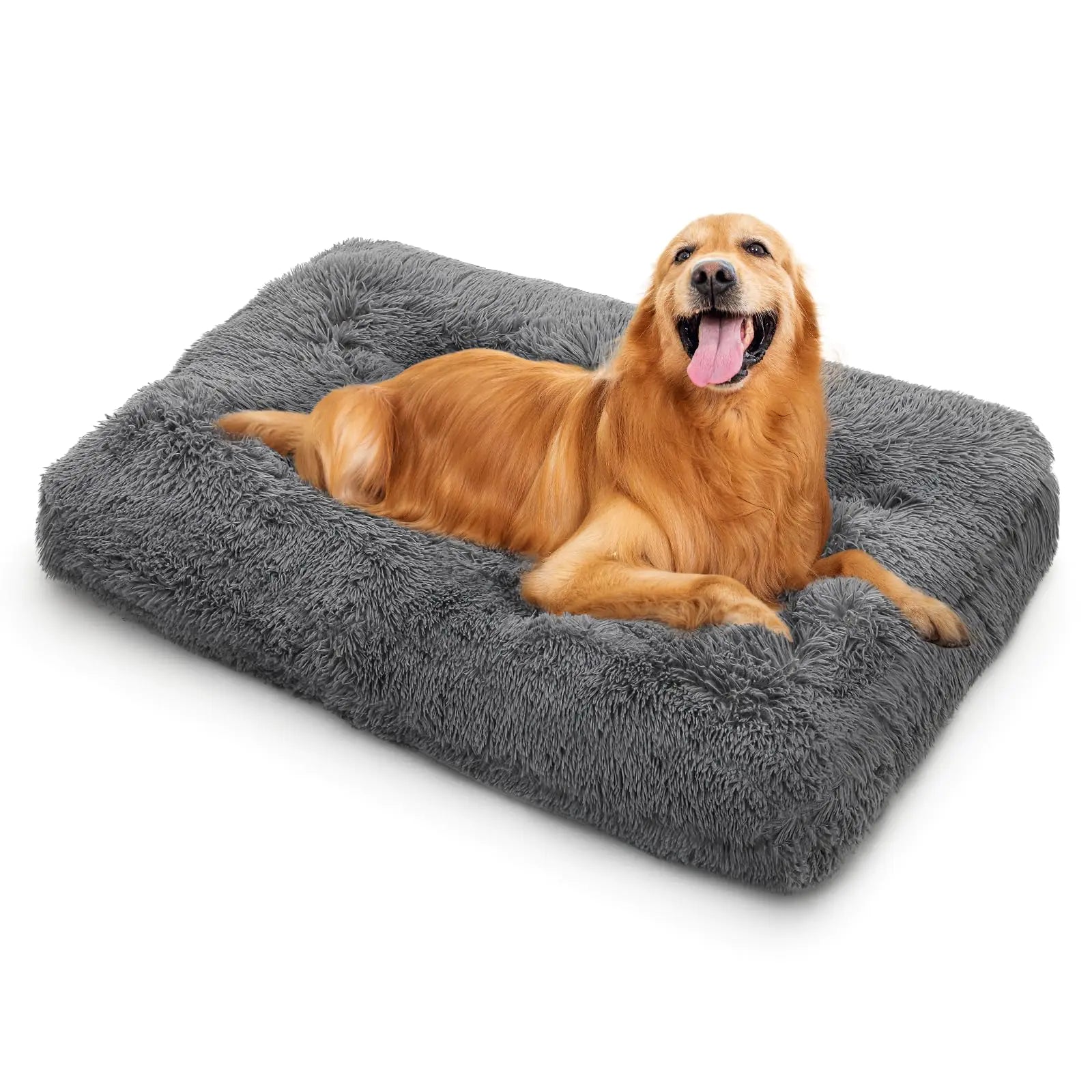 MoNiBloom Plush Dog Bed for Large Dogs