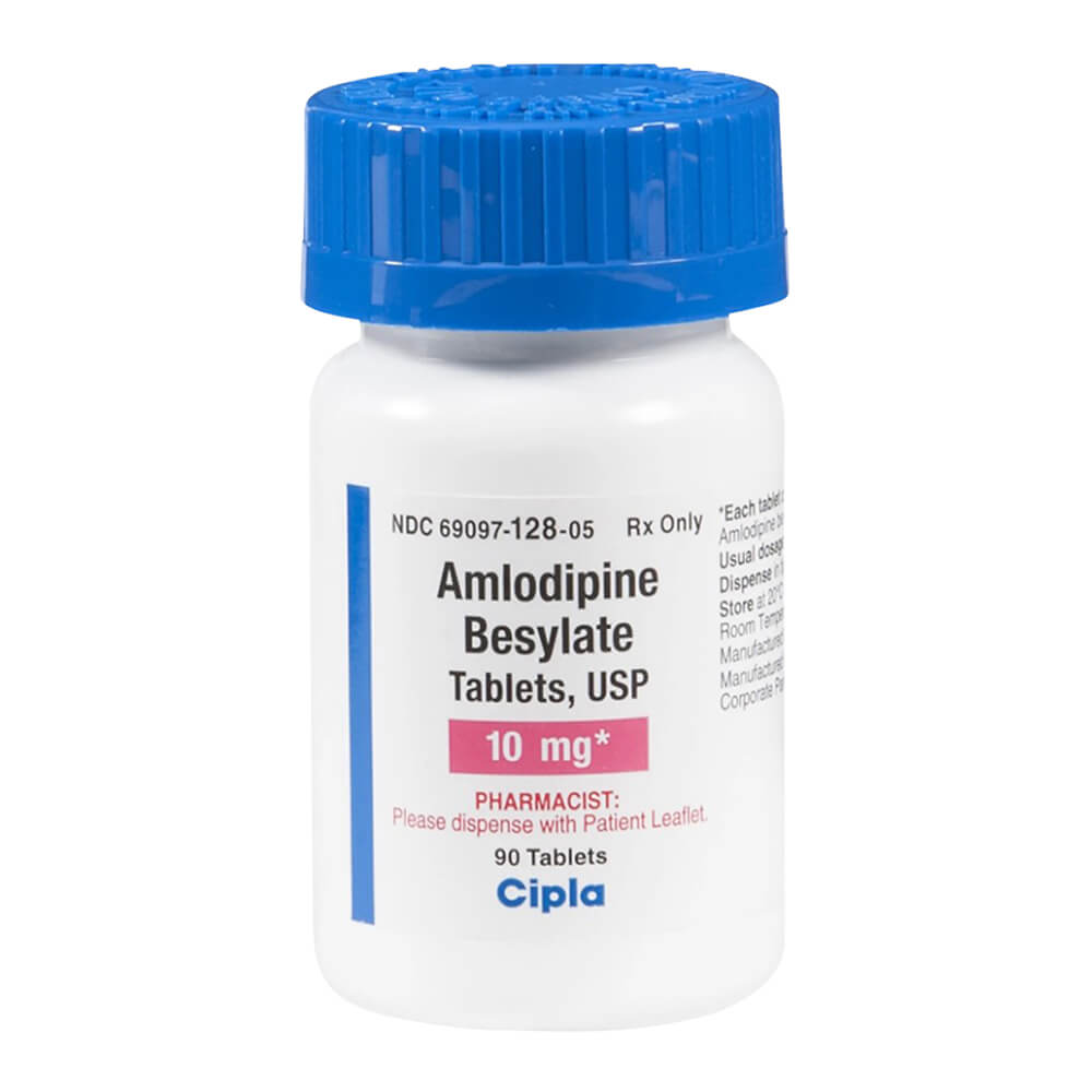 Rx Amlodipine 10mg tablet  90 ct