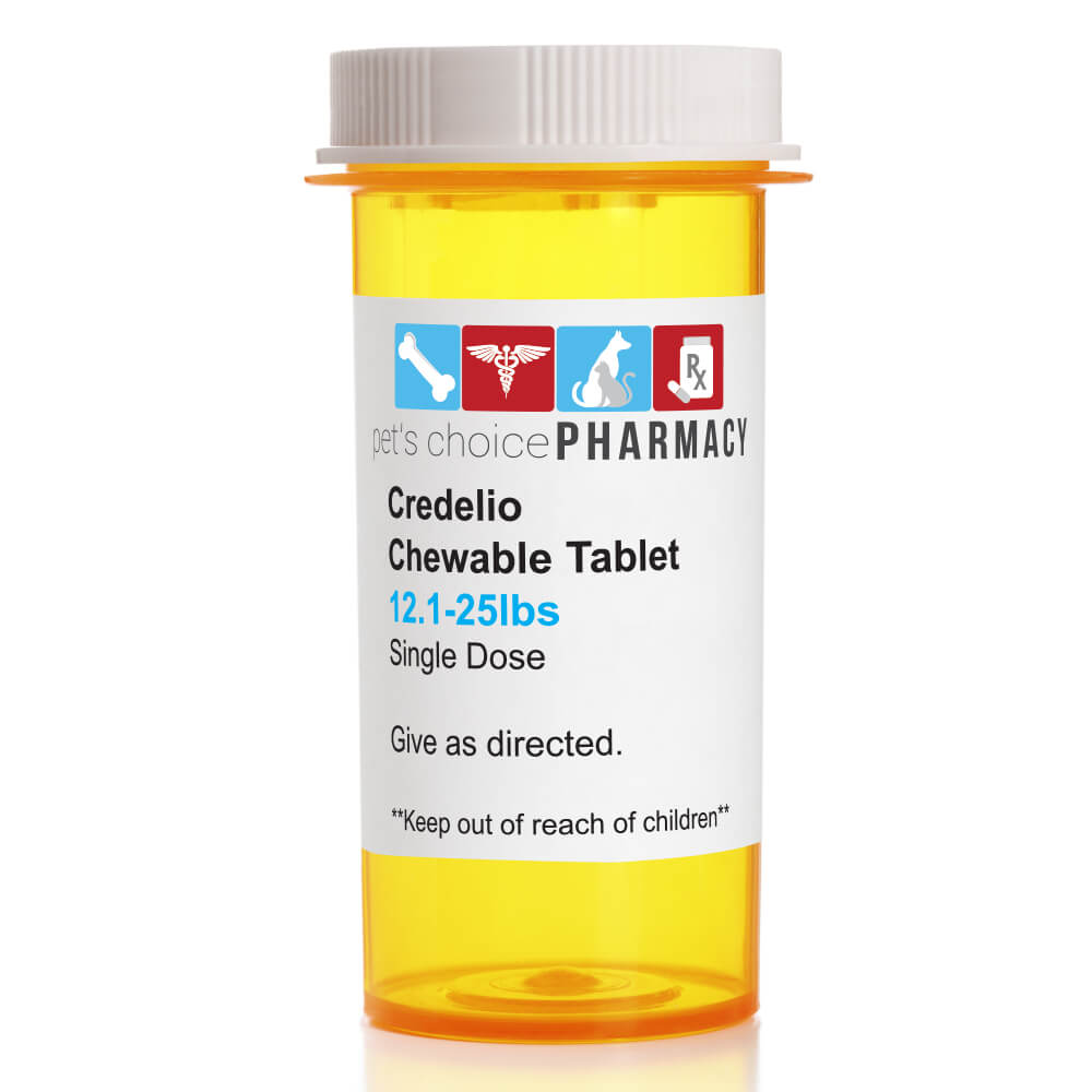 Rx Credelio 12.1-25 lbs (Orange) x 1 tablet