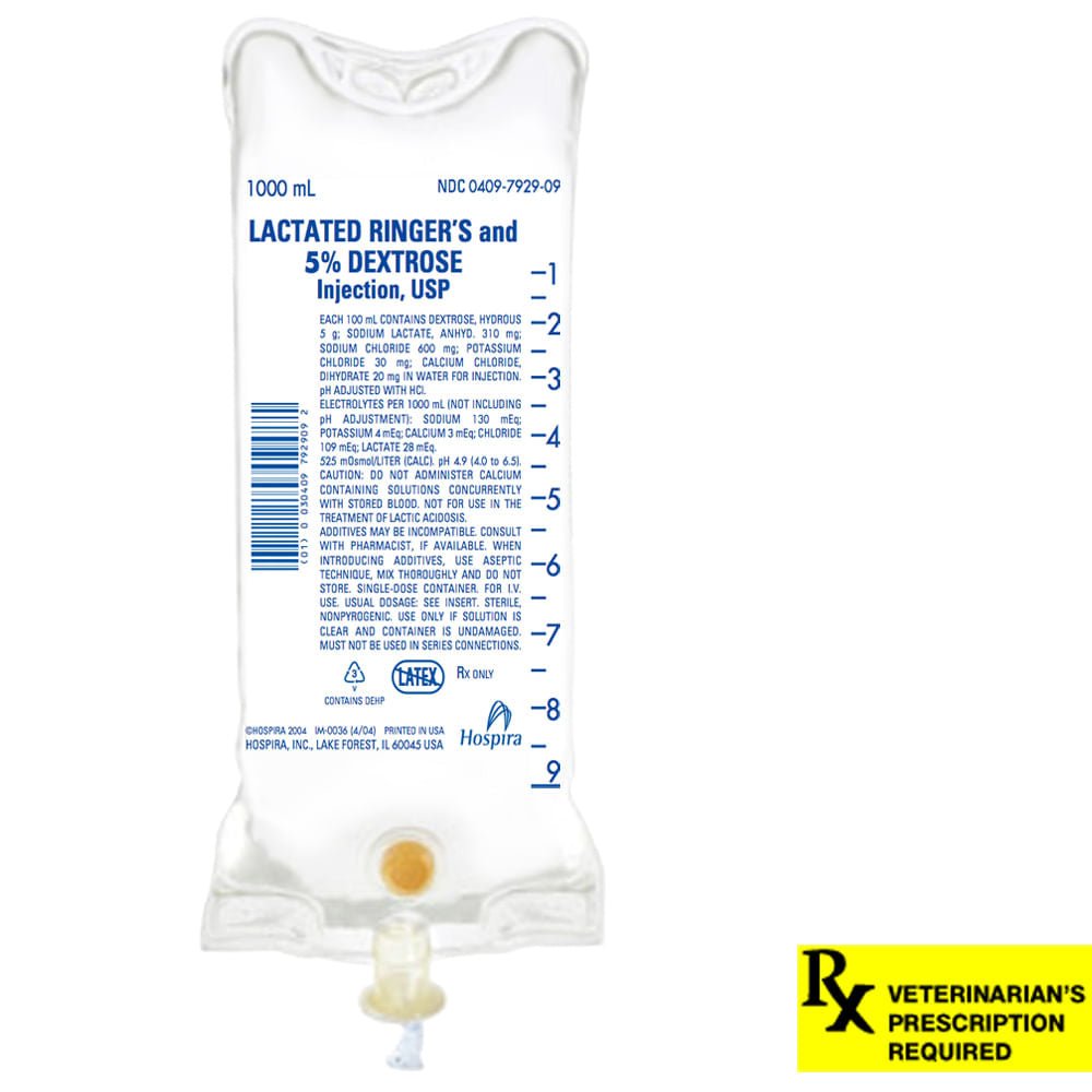 Lactated Ringer's Injection 5% Dextrose