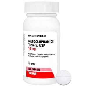 Rx Metoclopramide 10 mg x 100 tablets