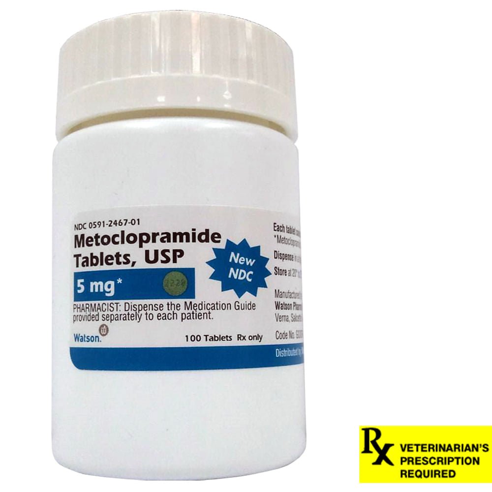 Rx Metoclopramide 5mg x100 tablets