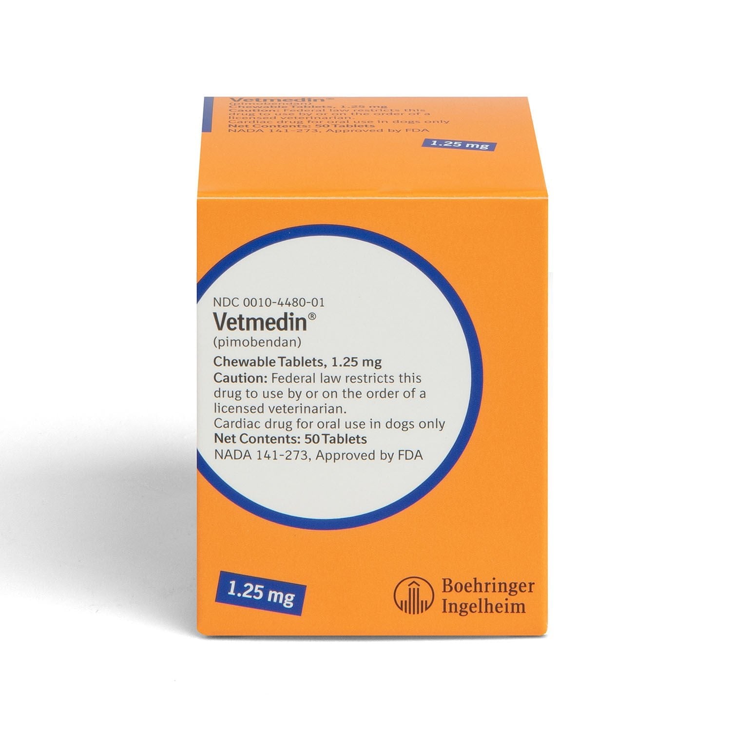 Rx Vetmedin 1.25mg x 50 tablets