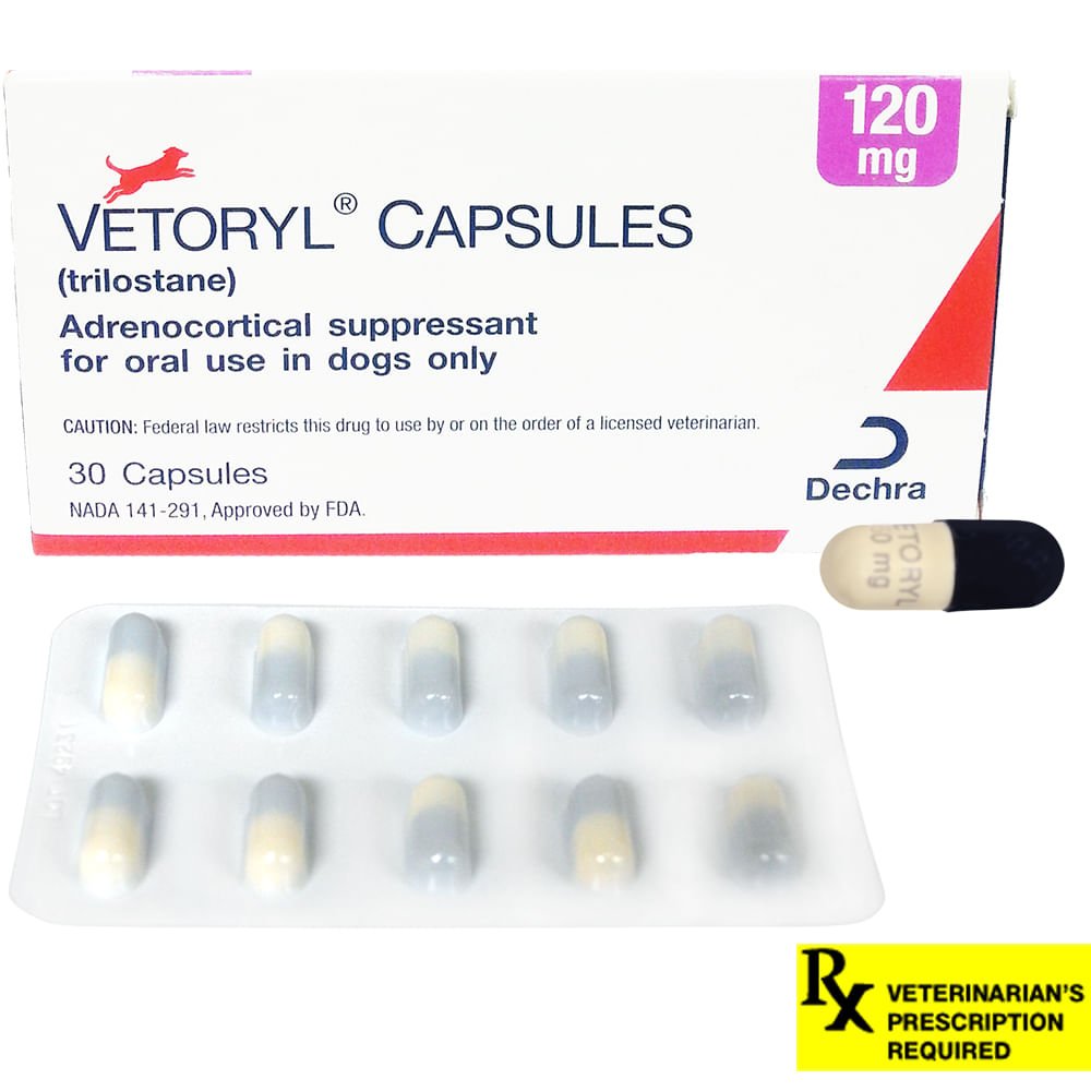 Rx Vetoryl 120mg x 30 capsules