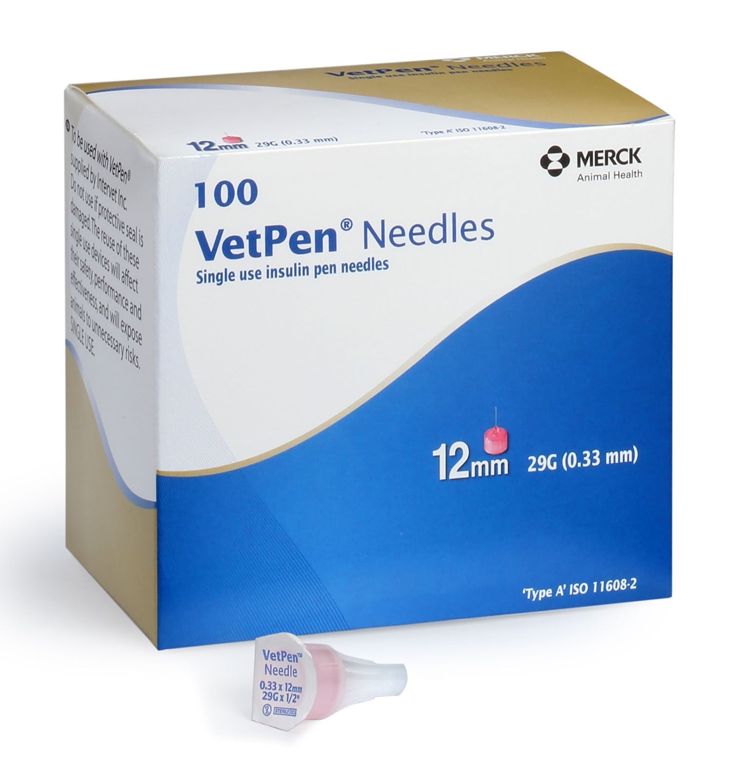 Rx Vetsulin VetPen Needle 12 mm