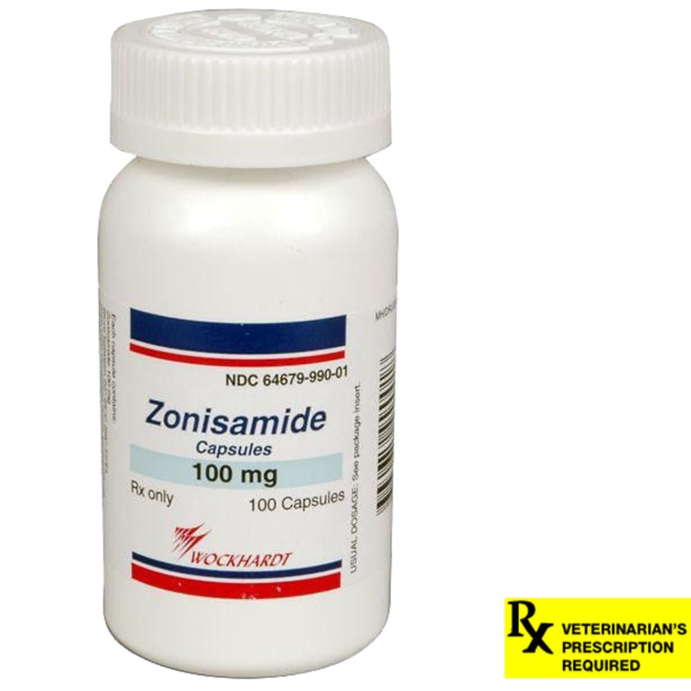 Rx Zonisamide 100 mg x100 capsules