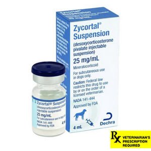 Rx Zycortal 25mg/ml suspension x 4ml bottle