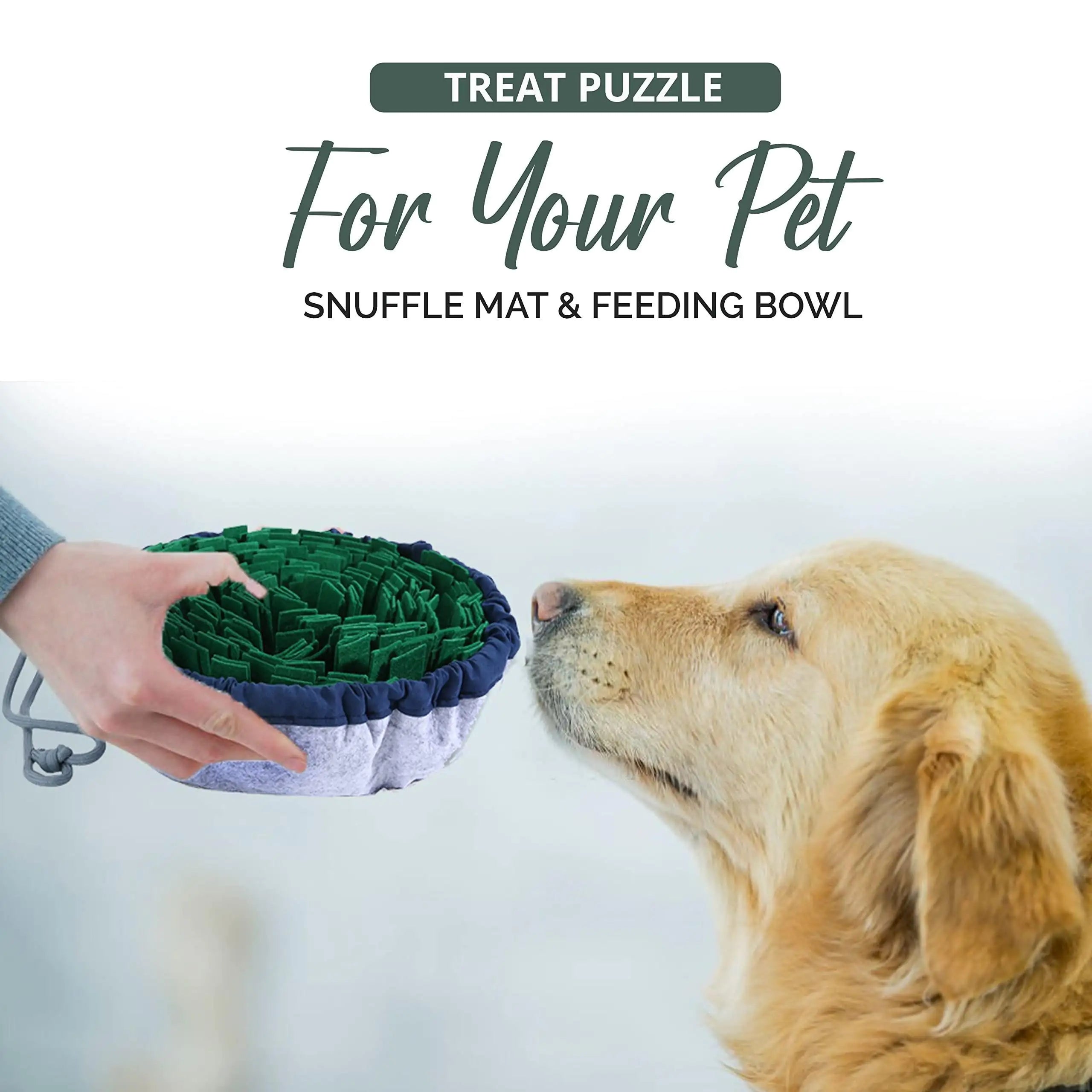 Adjustable Snuffle Mat for Enrichment Pet Stress Relief