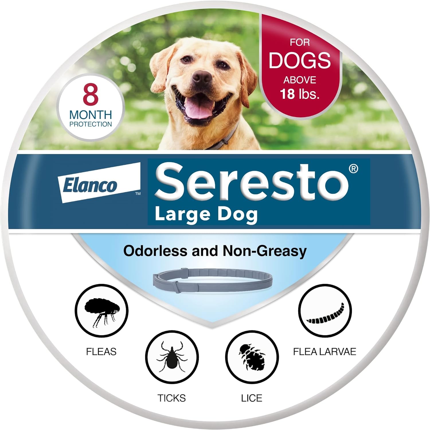 Seresto Flea and Tick Collar | Large Dog