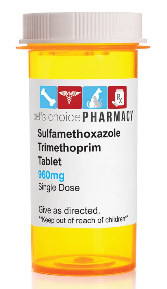 Rx SMZ/TMP 960mg x 1 tablet