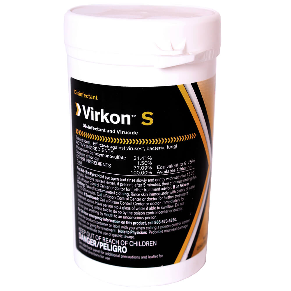 Virkon S  9 oz  50 Tablets