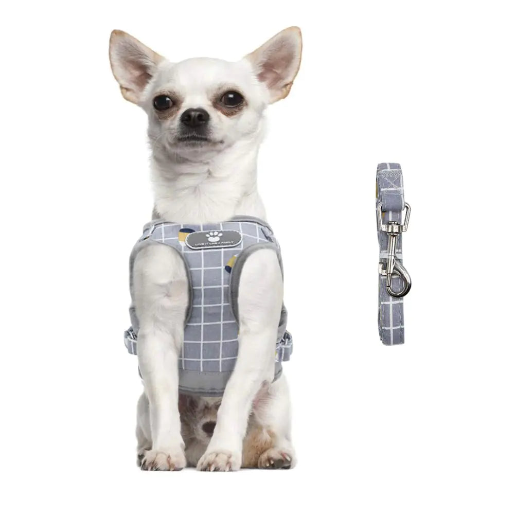 Reflective No Pull Dog Harness and Leash Set